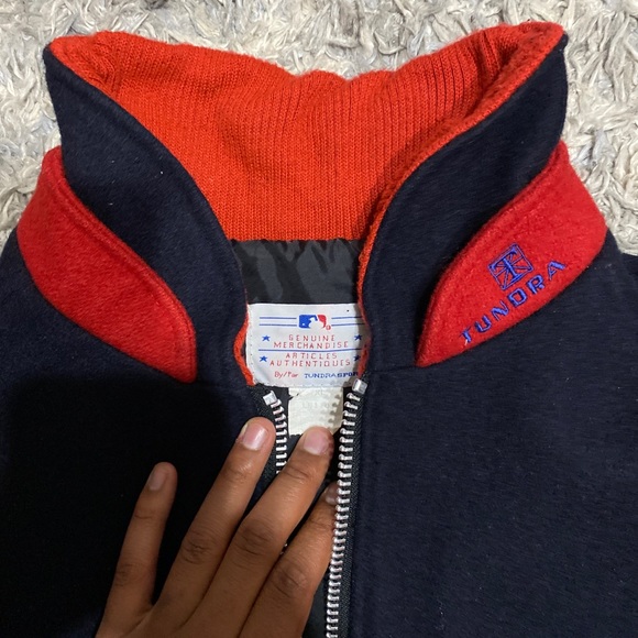 Vintage wool Toronto BlueJays bomber jacket. - Picture 3 of 6